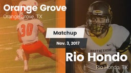 Matchup: Orange Grove High vs. Rio Hondo  2017
