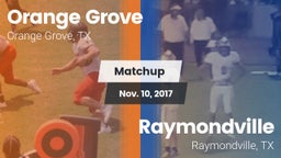 Matchup: Orange Grove High vs. Raymondville  2017