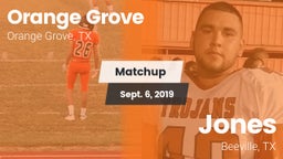 Matchup: Orange Grove High vs. Jones  2019