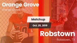 Matchup: Orange Grove High vs. Robstown  2019