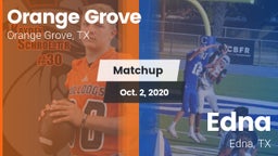 Matchup: Orange Grove High vs. Edna  2020