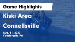 Kiski Area  vs Connellsville  Game Highlights - Aug. 31, 2022