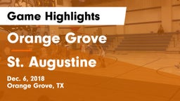 Orange Grove  vs St. Augustine   Game Highlights - Dec. 6, 2018