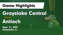 Grayslake Central  vs Antioch  Game Highlights - Sept. 21, 2023