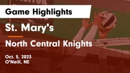 St. Mary's  vs North Central Knights Game Highlights - Oct. 5, 2023