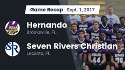 Recap: Hernando  vs. Seven Rivers Christian  2017