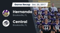 Recap: Hernando  vs. Central  2017