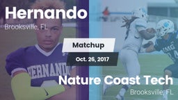 Matchup: Hernando  vs. Nature Coast Tech  2017