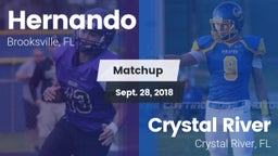 Matchup: Hernando  vs. Crystal River  2018
