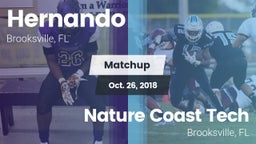 Matchup: Hernando  vs. Nature Coast Tech  2018