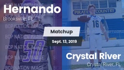 Matchup: Hernando  vs. Crystal River  2019