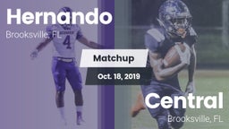 Matchup: Hernando  vs. Central  2019