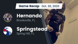 Recap: Hernando  vs. Springstead  2020