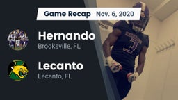 Recap: Hernando  vs. Lecanto  2020