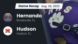 Recap: Hernando  vs. Hudson  2022