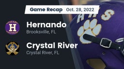 Recap: Hernando  vs. Crystal River  2022