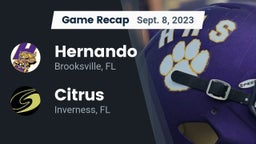 Recap: Hernando  vs. Citrus  2023