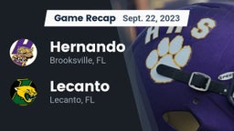 Recap: Hernando  vs. Lecanto  2023