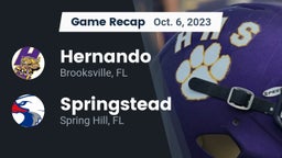 Recap: Hernando  vs. Springstead  2023