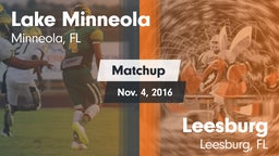 Matchup: Lake Minneola vs. Leesburg  2016
