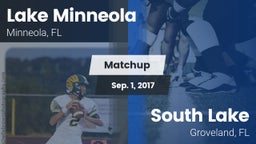Matchup: Lake Minneola vs. South Lake  2017