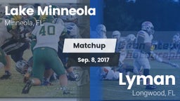 Matchup: Lake Minneola vs. Lyman  2017