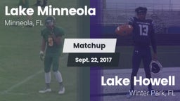 Matchup: Lake Minneola vs. Lake Howell  2017