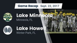 Recap: Lake Minneola  vs. Lake Howell  2017