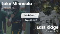 Matchup: Lake Minneola vs. East Ridge  2017