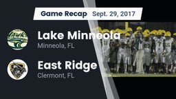 Recap: Lake Minneola  vs. East Ridge  2017