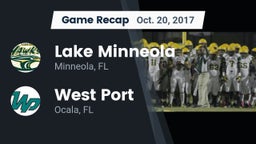 Recap: Lake Minneola  vs. West Port  2017