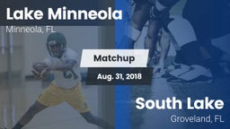 Matchup: Lake Minneola vs. South Lake  2018