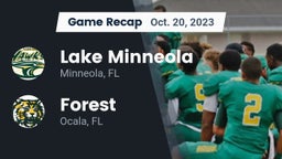 Recap: Lake Minneola  vs. Forest  2023