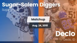 Matchup: Sugar-Salem Diggers vs. Declo  2018