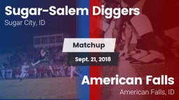 Matchup: Sugar-Salem Diggers vs. American Falls  2018