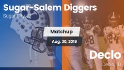 Matchup: Sugar-Salem Diggers vs. Declo  2019