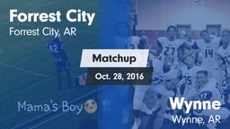 Matchup: Forrest City High vs. Wynne  2016