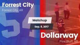 Matchup: Forrest City High vs. Dollarway  2017
