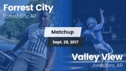 Matchup: Forrest City High vs. Valley View  2017