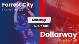 Matchup: Forrest City High vs. Dollarway  2018