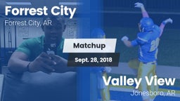 Matchup: Forrest City High vs. Valley View  2018