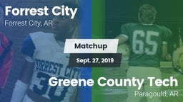 Matchup: Forrest City High vs. Greene County Tech  2019