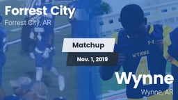 Matchup: Forrest City High vs. Wynne  2019