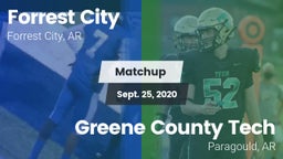 Matchup: Forrest City High vs. Greene County Tech  2020