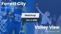 Matchup: Forrest City High vs. Valley View  2020