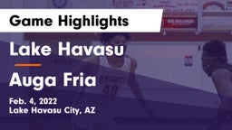 Lake Havasu  vs Auga Fria Game Highlights - Feb. 4, 2022