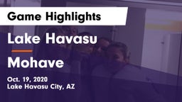 Lake Havasu  vs Mohave Game Highlights - Oct. 19, 2020