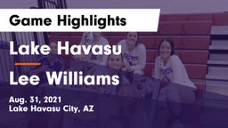 Lake Havasu  vs Lee Williams  Game Highlights - Aug. 31, 2021