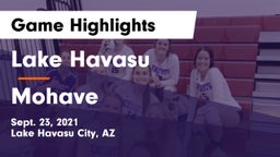 Lake Havasu  vs Mohave  Game Highlights - Sept. 23, 2021