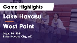 Lake Havasu  vs West Point  Game Highlights - Sept. 28, 2021